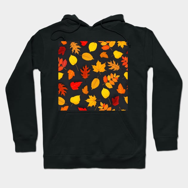 Autumn colorful leaves Hoodie by TheSkullArmy